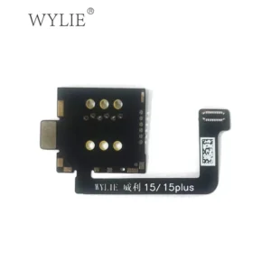 WYLIE For iPhone 14 15 Pro MAX Esim Modified To Sim No Punching Layering Separation Dual Card With Built-in Card Holder Parts