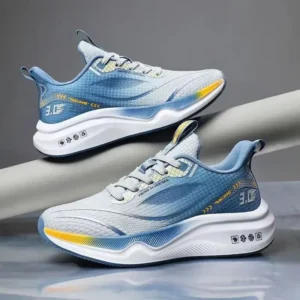 Men's shoes, new summer mesh ultra light running shoes, sports shoes, breathable and shock-absorbing soft soled shoes