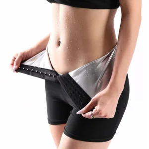 Sweat Sauna Pants Body Shaper Shorts Weight Loss Slimming Shapewear Women Waist Trainer Tummy Hot Thermo Sweat Leggings Fitness