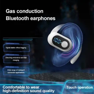 Bluetooth 5.3 Headphone TWS Wireless Ear Hook Earphone HiFi Stereo Noise Reduction Headset Waterproof Earbud for Huawei Xiaomi