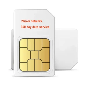 4G GPS Tracker SIM Card Europe Roaming Data 360MB IOT Device M2M Collar 365 Days Service