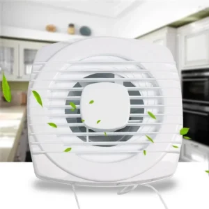 220V 4/6/7inch 110/150/180mm silence Ventilating Strong Exhaust Extractor Fan for Window Wall Bathroom Toilet Kitchen Mounted