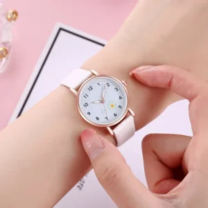 Luminous Watches for Women Reloj Mujer Retro Female Watch Montre Femme Ladies Back Light Leather Strap Quartz Wristwatches