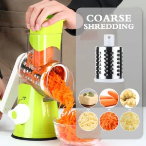 Rotary Cheese Grater Shredder Manual Vegetable Potato Slicer Carrot Grater Round Mandoline Slicer Veggie Chopper Kitchen Tools