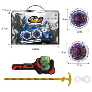 Infinity Nado 3 Original Crack Series 2 In1 Split Transforming Metal Gyro Battle Spinning Top With Launcher Anime Kids Toy Gift