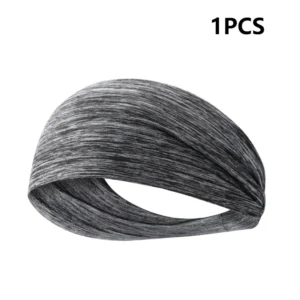 1-10Pcs Ultra-Thin Sports Sweatband Breathable Sweat Absorbent Headband Elastic Sweat Hair Band Soft Outdoor Sport Yoga Headband