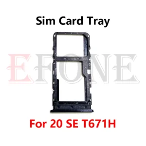 For TCL 10 10L 20 20E 20Y SE Plus T790S T790H T770H T766H T790W T671H T671H 6156D 6125H SIM Card Tray Holder Card Slot Adapter