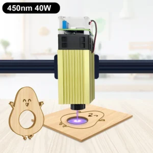 LASER TREE 20W Laser Module 450nm 40W TTL Blue Light Laser Engraver Head for Laser Engraving Cutting Machine Wood Working Tools