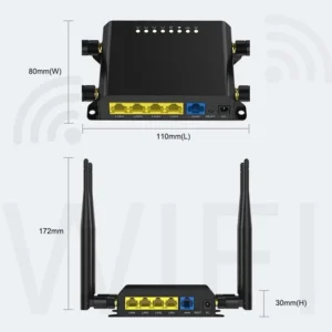 Cioswi WE826 300Mbps 3G 4G Router Wifi 4g Cat6 NL678-E Modem Sim Card Slot OS 4*LAN Roteador Access Point for Russia EU