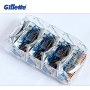 Gillette Fusion Razor Shaving Blade 5 Layers Shaver Manual Beard Shaving Blades Original for Men Face Care 8pcs/pack