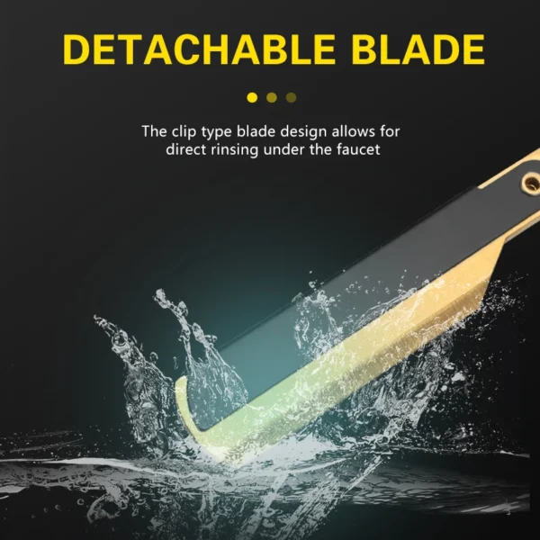 Classic Manual Shaving Straight Razor for Men Stainless Steel Barber Folding Knife Hairdresser Tool - Image 5