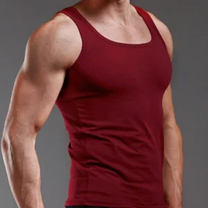 Men Muscle Vests Cotton Underwear Sleeveless Tank Top Solid Muscle Vest Undershirts O-neck Gymclothing Bodybuilding Tank Tops