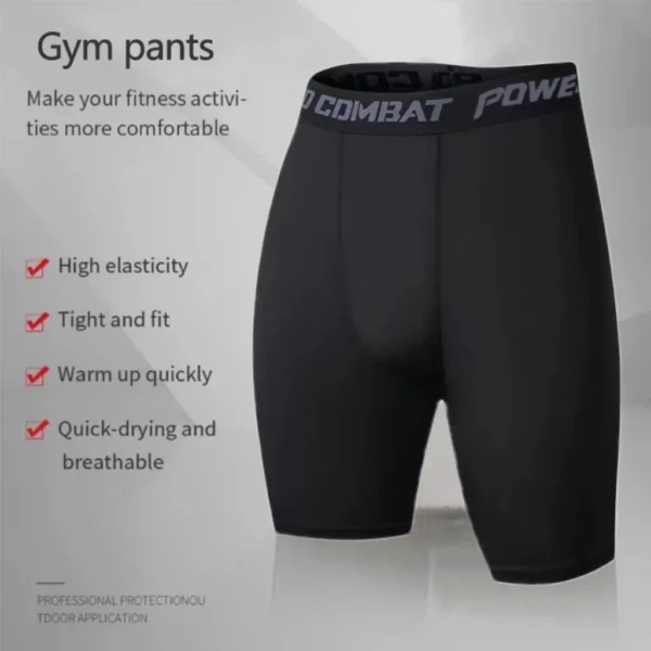 1/2/3 PCS Men Boxers Compression Shorts Sports Underwear Underpants Gym Shorts Quick-Drying Sweatpants Moisture Absorption - Image 6