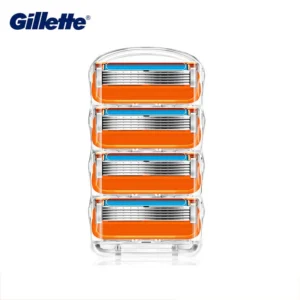 Original Gillette Fusion5 Razor Blades 5 Layers Safe Manul Shaver Head for Men Face Care Replacement Shaving Blade Cassettes