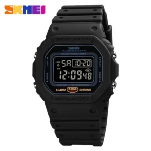 SKMEI 1628 Luxury Digital Men Watches Sports Waterproof Electronic Mens Wristwatches Military Back Light Clock 1988 Reloj Hombre