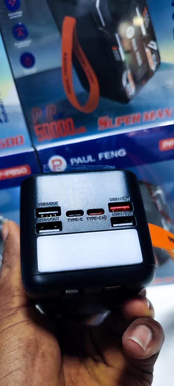 PAUL FENG 50000mAh Power Bank (SuperMan 50000) - Image 3