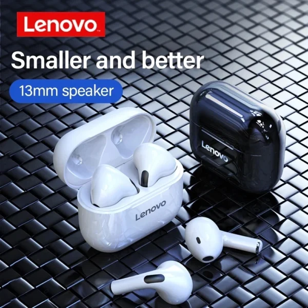 Original Lenovo LP40 wireless headphones TWS Bluetooth Earphones Touch Control Sport Headset Stereo Earbuds For Phone Android - Image 3