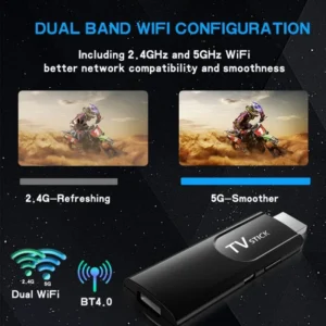 MX10 F3/MX10 mini TV stick h618 android13 ATV 4K HD TV box 2.4/5G WiFi smart TV receiver for Google YouTube Netflix media player