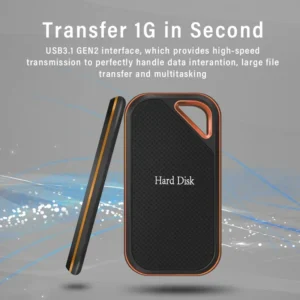 Original E81 Portable SSD 1TB ssd External Hard Drive 2TB SSD Type-C USB 3.1 M.2 for Laptop/Desktop/Phones/mac Flash Memory Disk