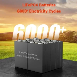 3000W Portable Power Station 2000W 1000W Solar Generator 600W LiFePo4 Batteries 220V Energy Storage Supply Camping Campervan RV