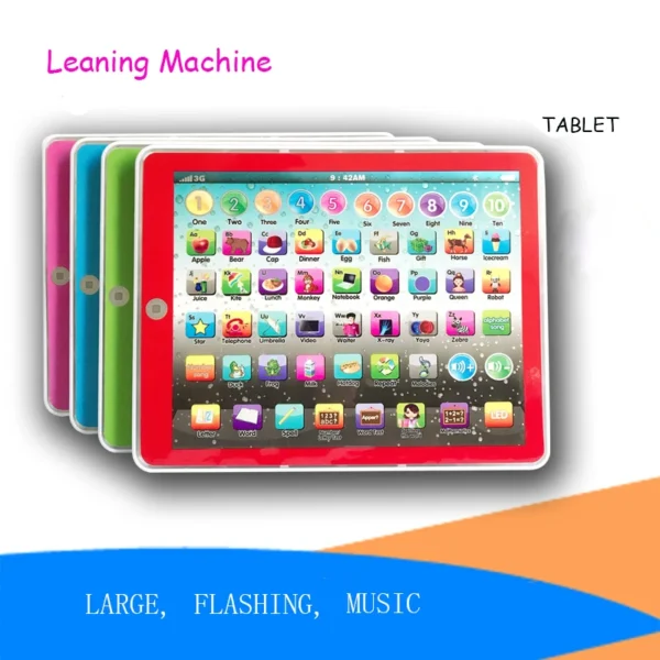 Music Educational Toys Child Kids touch Tablet Learning Machine English Alphabet number song baby early Educational toy