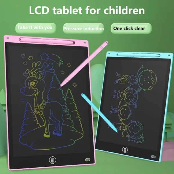 Drawing Tablet Children Lcd Writing Board Kids Lcd Tablet for Designs Graphic Electronic Notebook Magic Tablet To Draw - Image 3