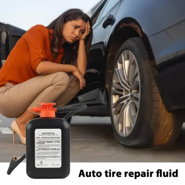 450ml Vacuum Tire Inner Tube Repair Glue Universals Tire Sealant Repair Car Motorcycles Rubber Tire Repair Liquid Accessories - Image 3