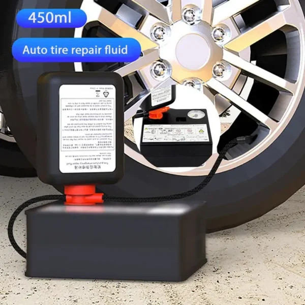 450ml Vacuum Tire Inner Tube Repair Glue Universals Tire Sealant Repair Car Motorcycles Rubber Tire Repair Liquid Accessories - Image 4