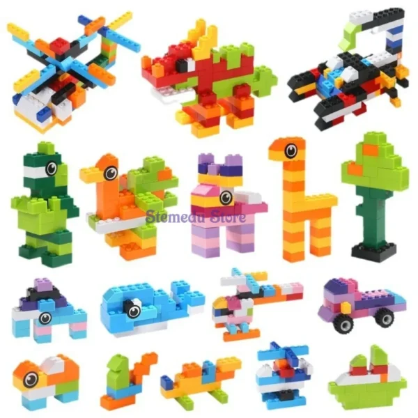 125/250g Building Blocks Bulk Lot Pack Sorted By Color Bricks Block Plate Toys Small Particles Bulk Compatible Legoeds - Image 3