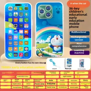 Multifunctional Children's Early Education Intelligent Learning Machine Tablet Charging English And Chinese Enlightenment Educat