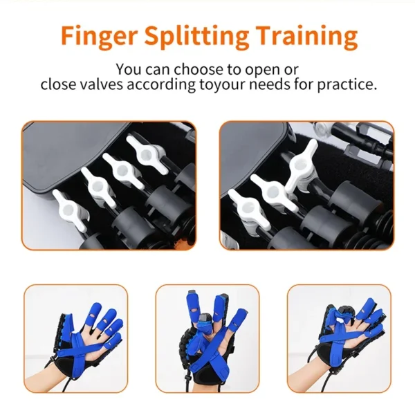 Rehabilitation Robot Gloves Stroke Hemiplegia Intelligent Massage Hand Function Robot Gloves Hand Rehabilitation Training Gloves - Image 4