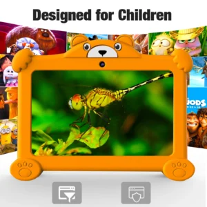 New 7 Inch 5G WiFi Tablet Quad Core 4GB RAM 64GB ROM Kids Learning Education Android 11 Tablets PC Dual Cameras Google 4000mAh