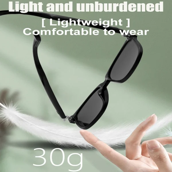 Smart Glasses Bluetooth Make Receive Call Music Camera Noise Reduction UV 400 Anti Blue Light Glasses TWS Men Women Gifts - Image 6