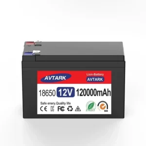 12V 120Ah LiFePO4 Li-ion rechargeable battery pack battery For Replacing Most of Backup Power Home Energy Storage