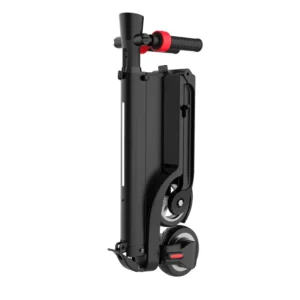 X6 Foldable Electric Scooter, Li-Ion Battery IP54 Waterproof, 5.5 Inch Tires, 15km Range, for Adults with Backpack, LED Lights