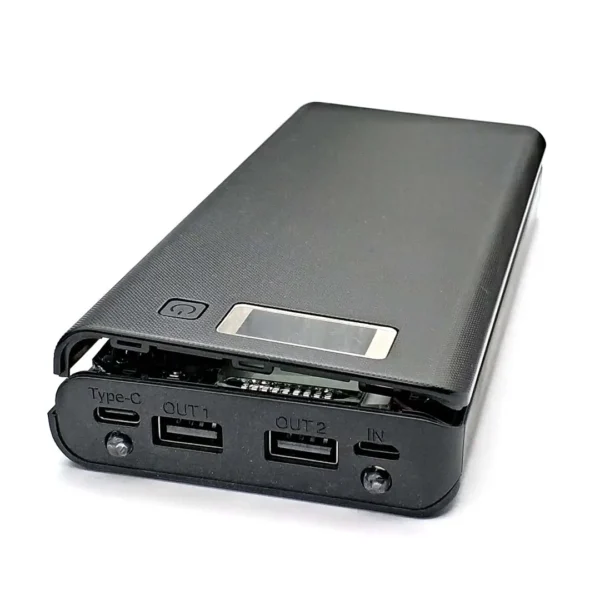 DIY Power Bank 18650 Battery Case Power Bank Battery Storage Box Powerbank Box Charger Shell Case 8*18650 Micro Type-c Interface - Image 4