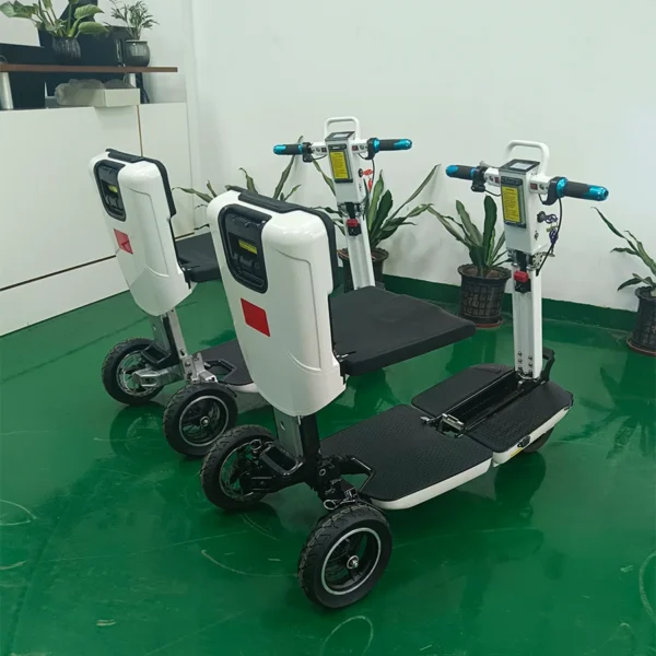 3 Wheel Mobility Scooters Daily Mobility 350W Brushless Motor Foldable Mobile Adult Lightweight Electric Scooter - Image 5