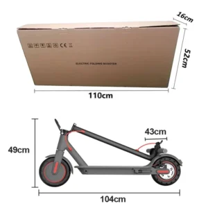 Foldable Scooters Electrics 2 Wheel 350W Kick Scooter Electrico Fold E-Scooter Adult Fast Electric Scooters