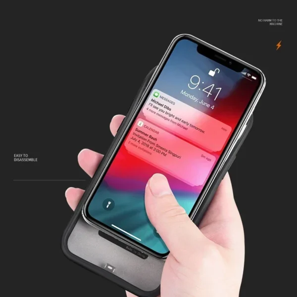 20000mAh Battery Charger Case for IPhone 11 12 13 14 Pro Max Charging Cover for IPhone XR Xs Max 6 6S 7 8 Plus Power Bank - Image 3
