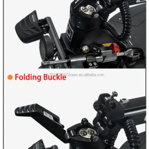 72V 40AH 2500W Dual motor Foldable Electric Scooter Accessories EY4 APP Micro Motor New