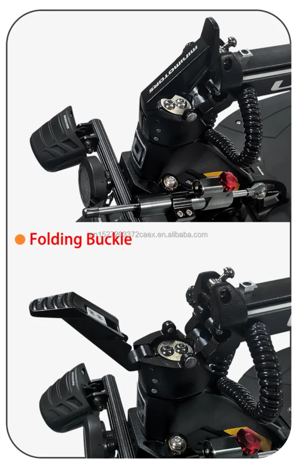 72V 40AH 2500W Dual motor Foldable Electric Scooter Accessories EY4 APP Micro Motor New - Image 6