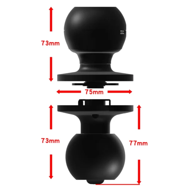 Smart Door Knob Keyless Entry Door Lock Rechargeable Electronic Door Lock with Keys TUYA App Control for Bedrooms Cloakroom - Image 6