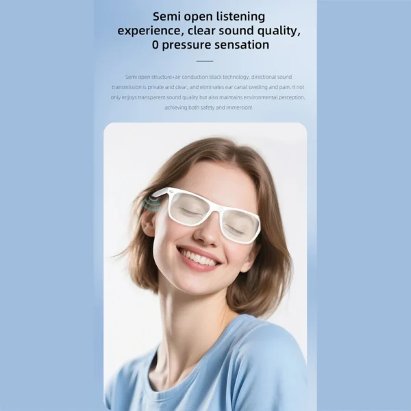 IUTECH Smart Glasses Bluetooth Call Smart Sunglasses Outdoor Travel Runing Fishing Cycling Smart Sunglasses for Men Women - Image 3
