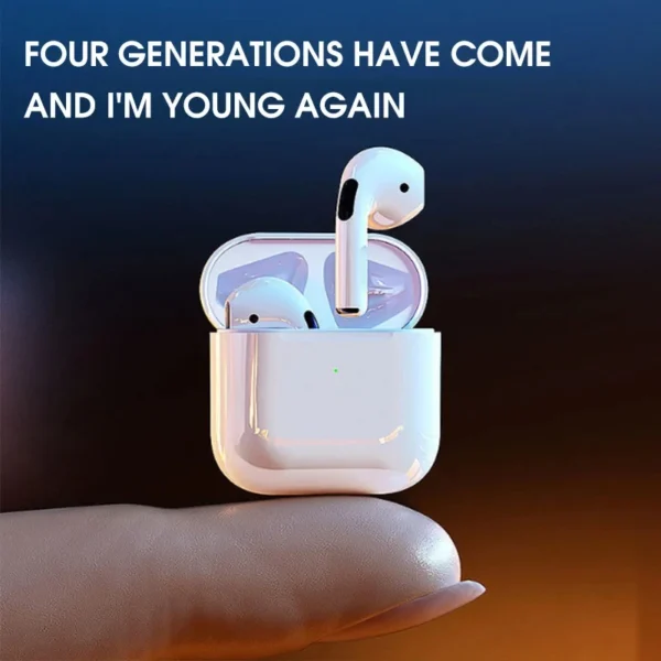 Pro4 True Wireless Earphones Dual Ear In Ear Headphones Ultra Long Standby Running Bass Sports Earburds Music Headset with Mic - Image 6