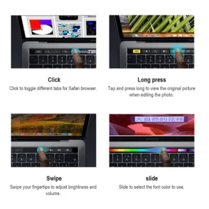 2016 MacBook Pro i7 16G RAM 15.4-inch 256G/512G SSD Touch Bar Touch ID Original Genuine MacBook Pro i7 Laptop WIFI+Bluetooth