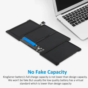 KingSener New Laptop Battery A1496 For Apple MacBook Air 13" A1466 2012/2013/2014/2015/2017 MD760LL/A MD761CH/A 7.6V 7150mAh