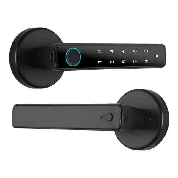 Tuya Smart Fingerprint Door Lock knob Bluetooth Wireless Digital Door Lock Keyless Entry Door Lock Home Security Remote Lock - Image 3