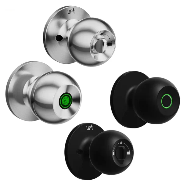 Smart Door Knob Keyless Entry Door Lock Rechargeable Electronic Door Lock with Keys TUYA App Control for Bedrooms Cloakroom - Image 4