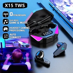 X15 TWS Pro Bluetooth Headphones Wireless Earphones In Ear Sport Headset Waterproof Microphones Stereo earbuds for Smart Phone