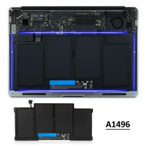 KingSener New Laptop Battery A1496 For Apple MacBook Air 13" A1466 2012/2013/2014/2015/2017 MD760LL/A MD761CH/A 7.6V 7150mAh
